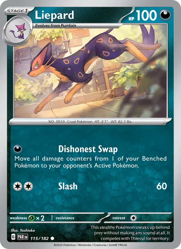 Liepard Paradox Rift 115/182