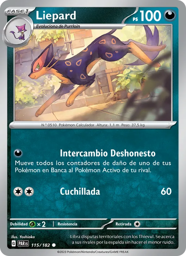 Liepard Brecha Paradójica 115/182