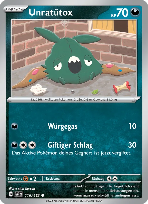 Unratütox Paradoxrift 116/182