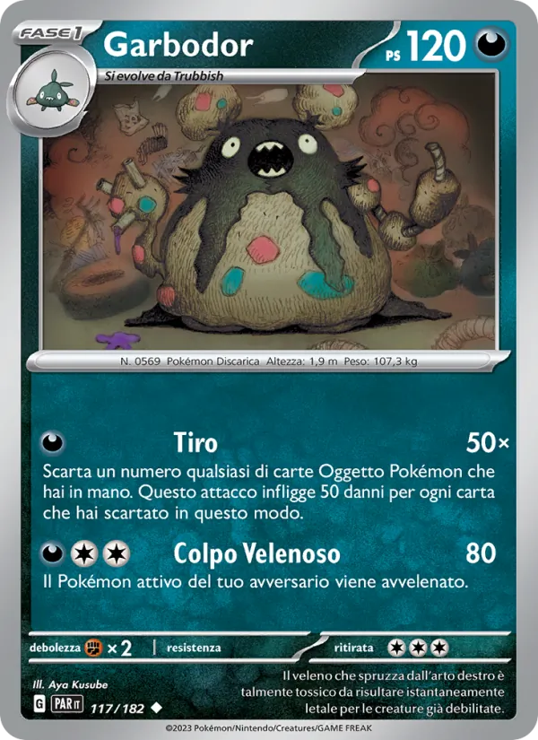 Garbodor Paradosso Temporale 117/182