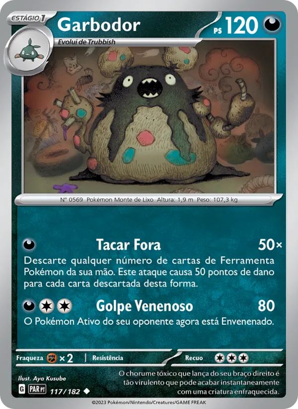 Garbodor Fenda Paradoxal 117/182