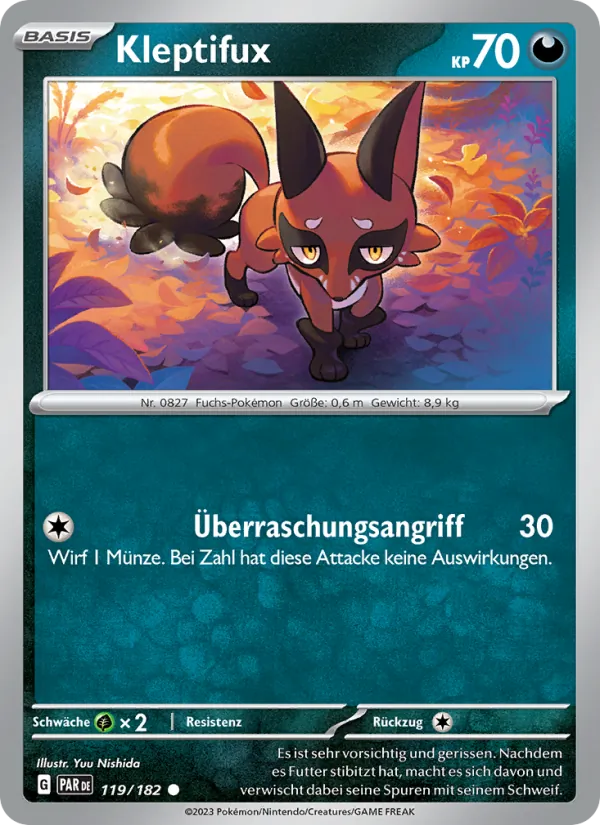 Kleptifux Paradoxrift 119/182