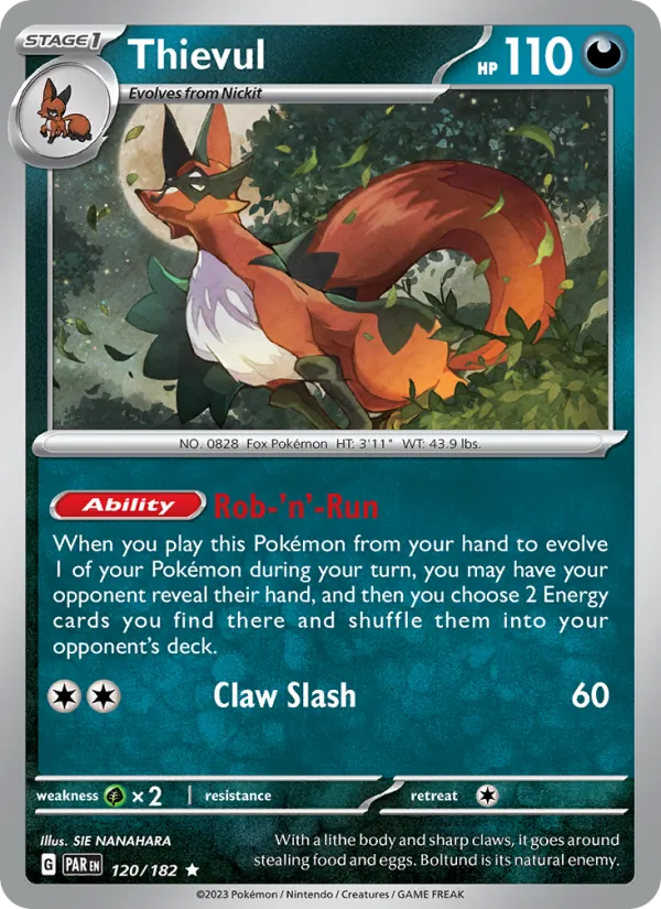 Thievul Paradox Rift 120/182