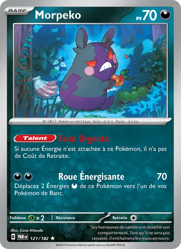 Morpeko Faille Paradoxe 121/182