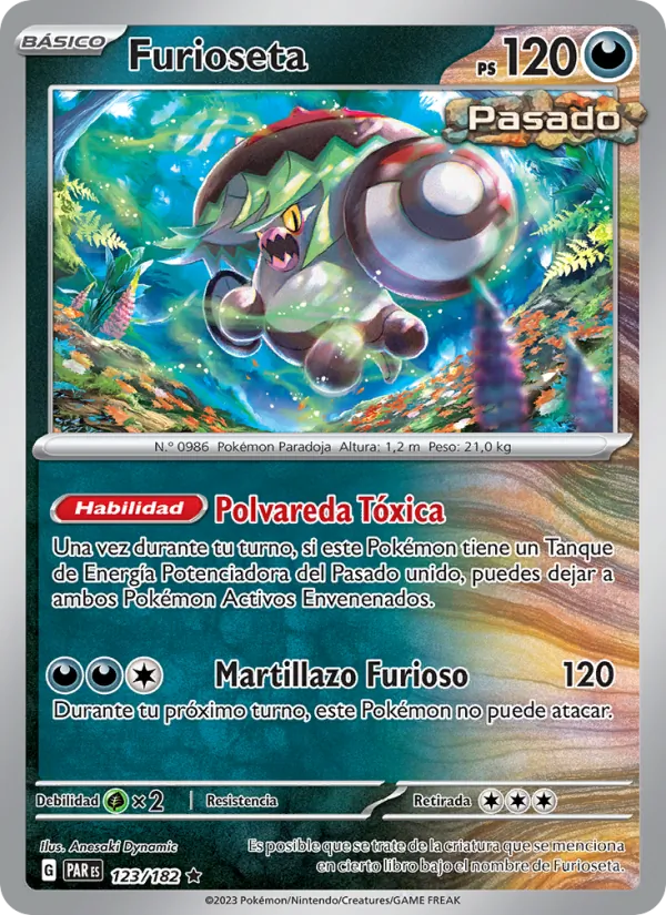 Furioseta Brecha Paradójica 123/182