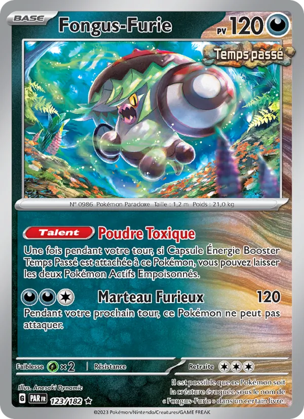 Fongus-Furie Faille Paradoxe 123/182