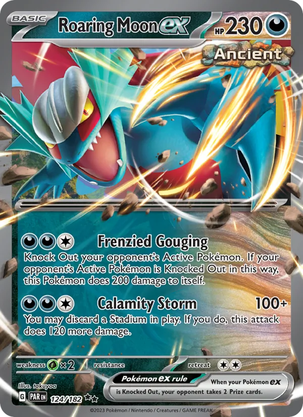 Roaring Moon ex Paradox Rift 124/182