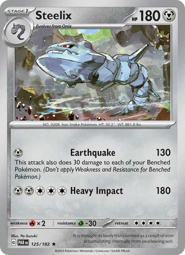 Steelix Paradox Rift 125/182