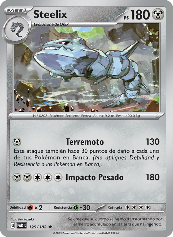 Steelix Brecha Paradójica 125/182