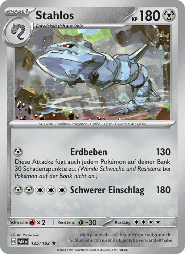 Stahlos Paradoxrift 125/182