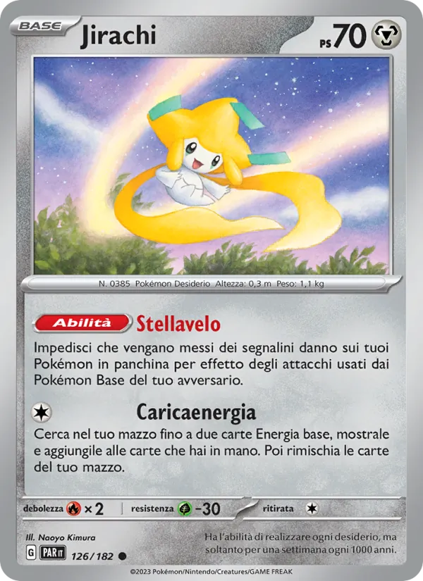 Jirachi Paradosso Temporale 126/182