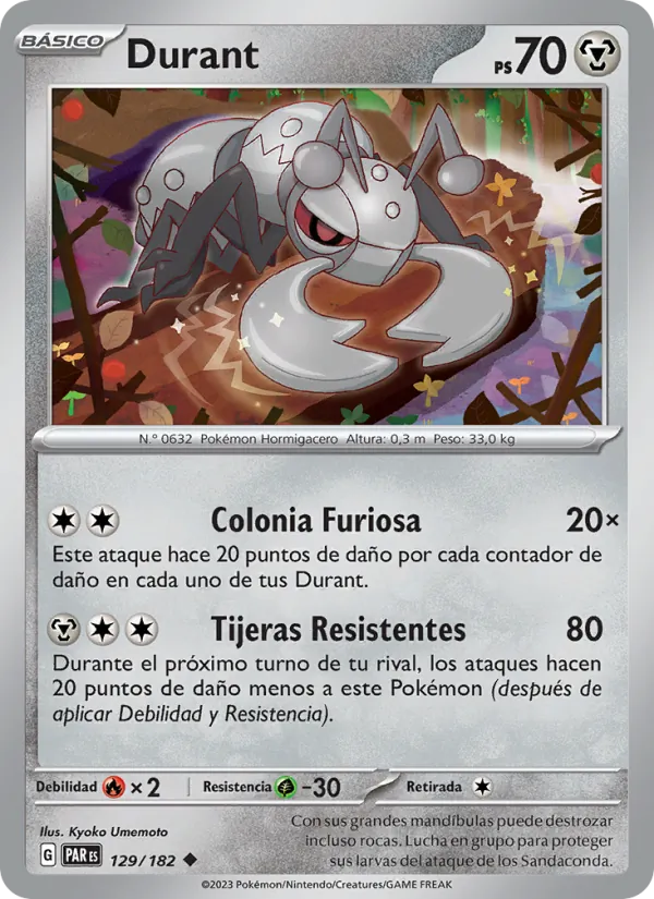 Durant Brecha Paradójica 129/182