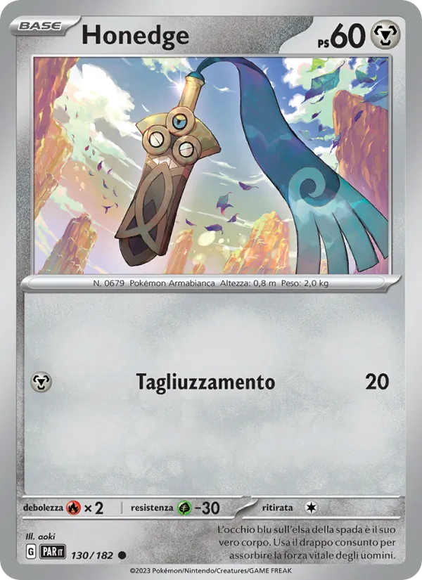 Honedge Paradosso Temporale 130/182