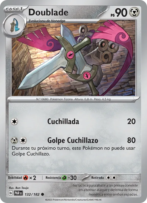 Doublade Brecha Paradójica 132/182