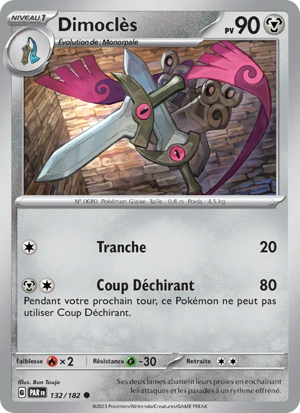 Dimoclès Faille Paradoxe 132/182