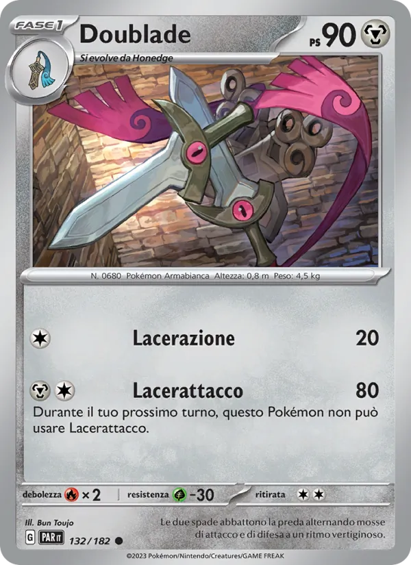 Doublade Paradosso Temporale 132/182