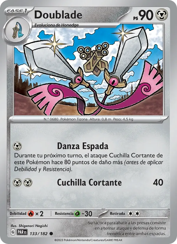 Doublade Brecha Paradójica 133/182