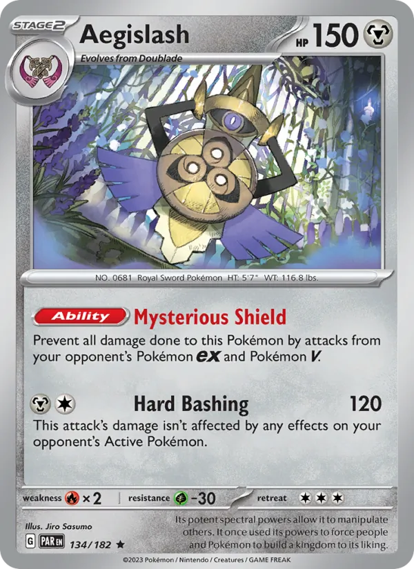 Aegislash Paradox Rift 134/182