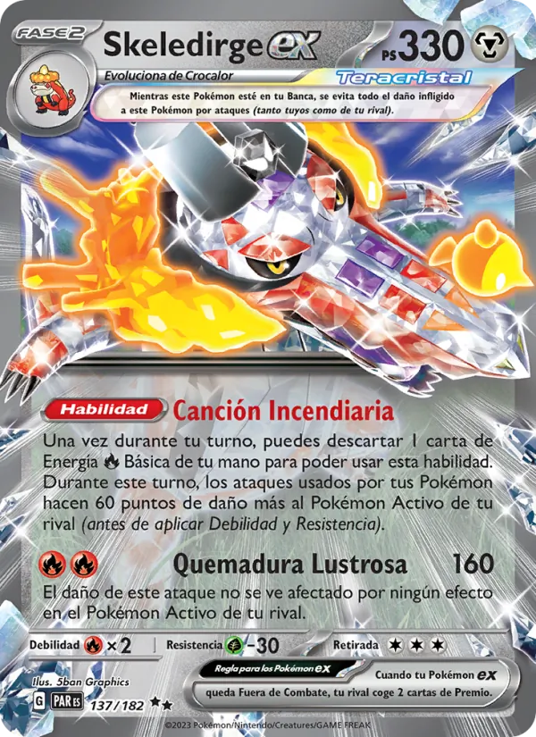 Skeledirge ex Brecha Paradójica 137/182