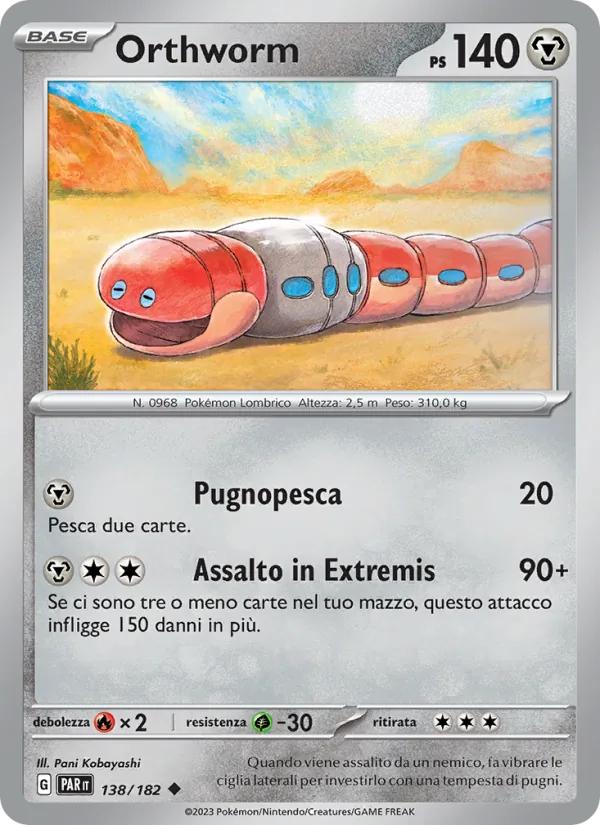 Orthworm Paradosso Temporale 138/182