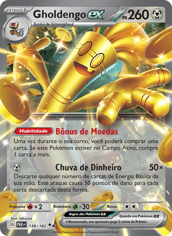 Gholdengo ex Fenda Paradoxal 139/182