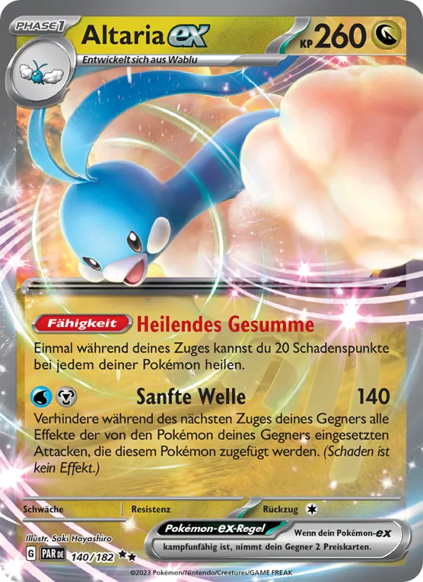 Altaria-ex Paradoxrift 140/182