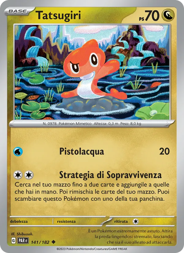 Tatsugiri Paradosso Temporale 141/182