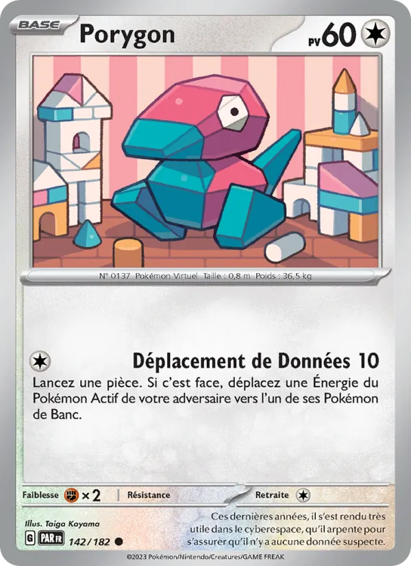 Porygon Faille Paradoxe 142/182