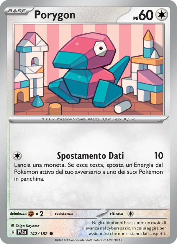 Porygon Paradosso Temporale 142/182