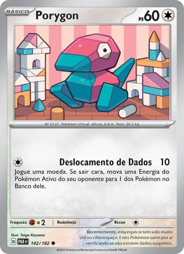 Porygon Fenda Paradoxal 142/182