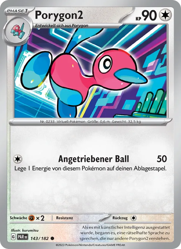 Porygon2 Paradoxrift 143/182