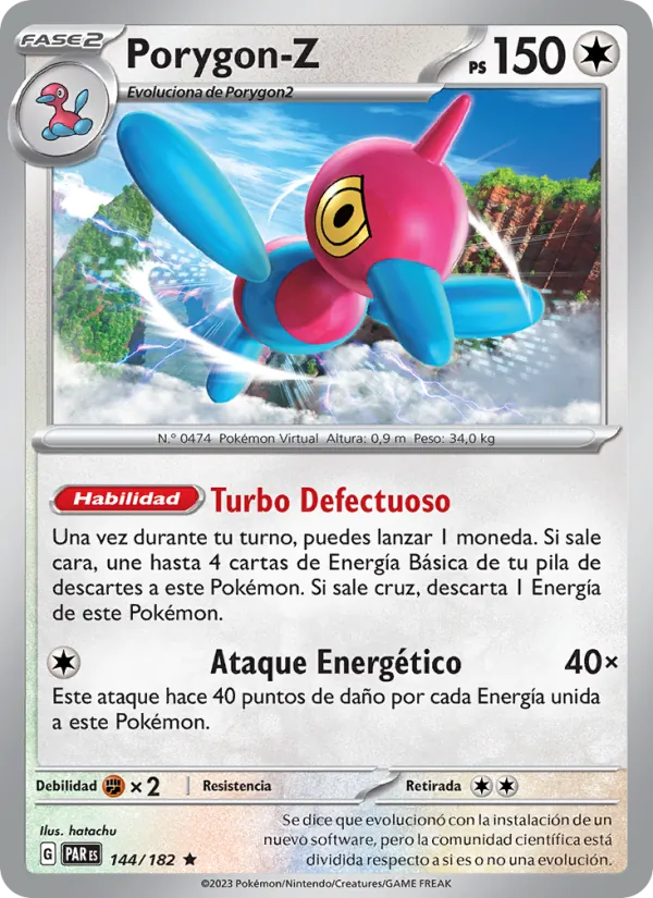 Porygon-Z Brecha Paradójica 144/182