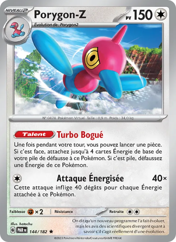 Porygon-Z Faille Paradoxe 144/182