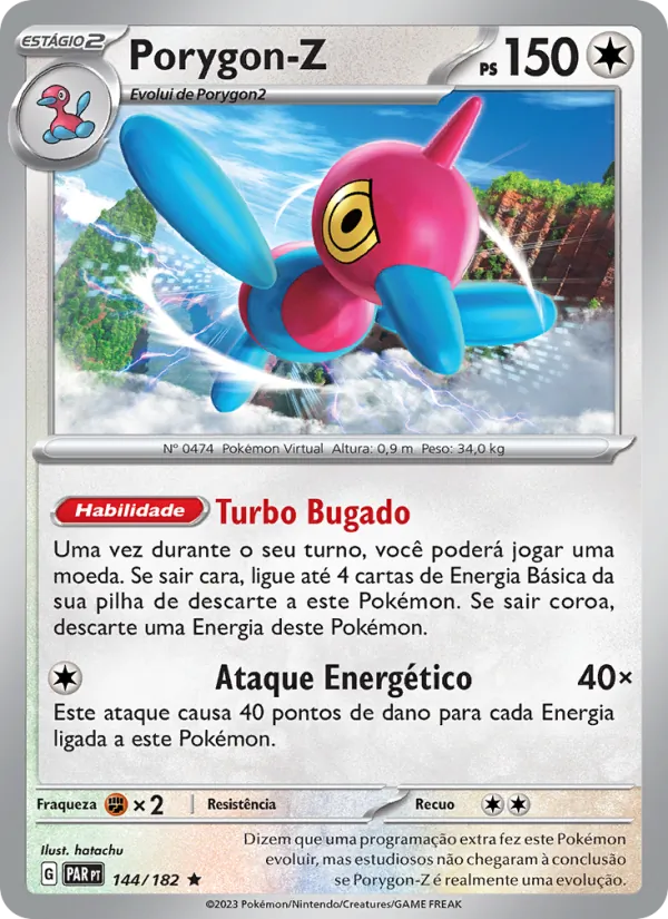Porygon-Z Fenda Paradoxal 144/182