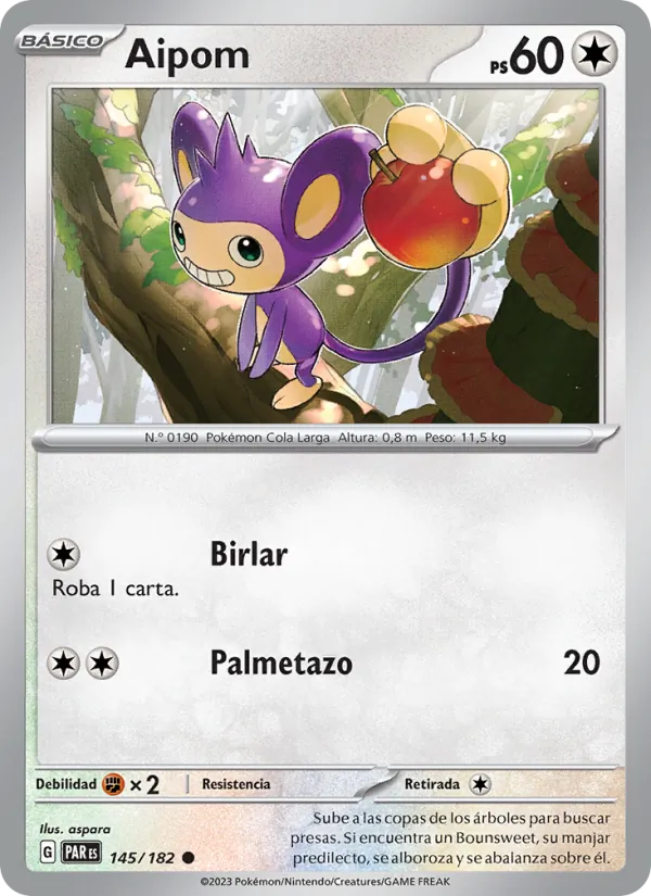 Aipom Brecha Paradójica 145/182