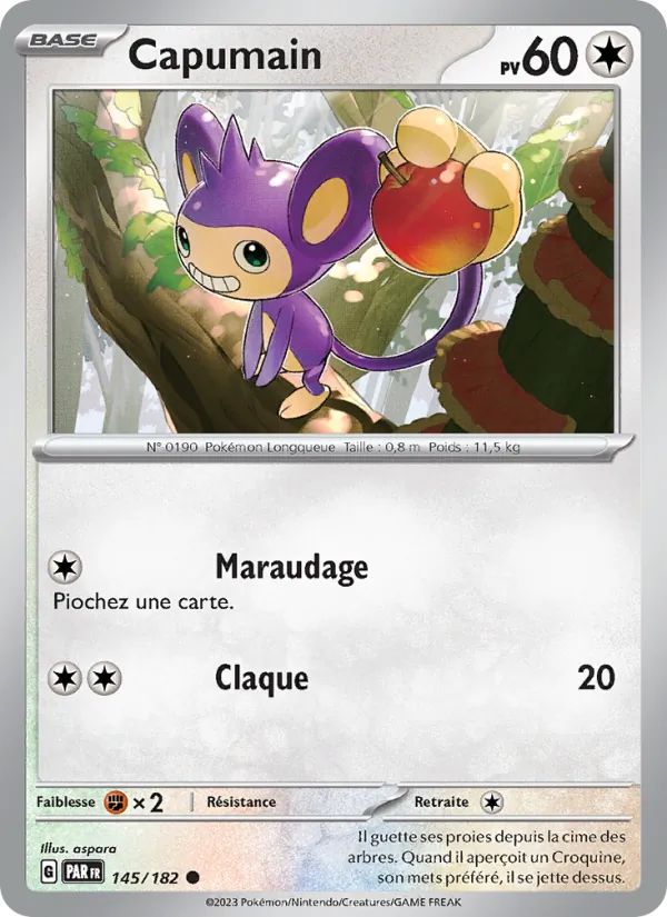 Capumain Faille Paradoxe 145/182
