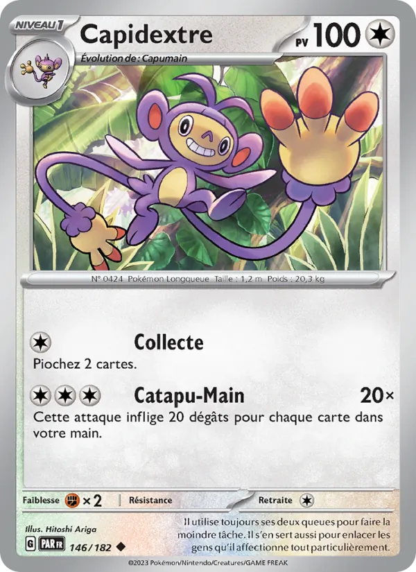 Capidextre Faille Paradoxe 146/182