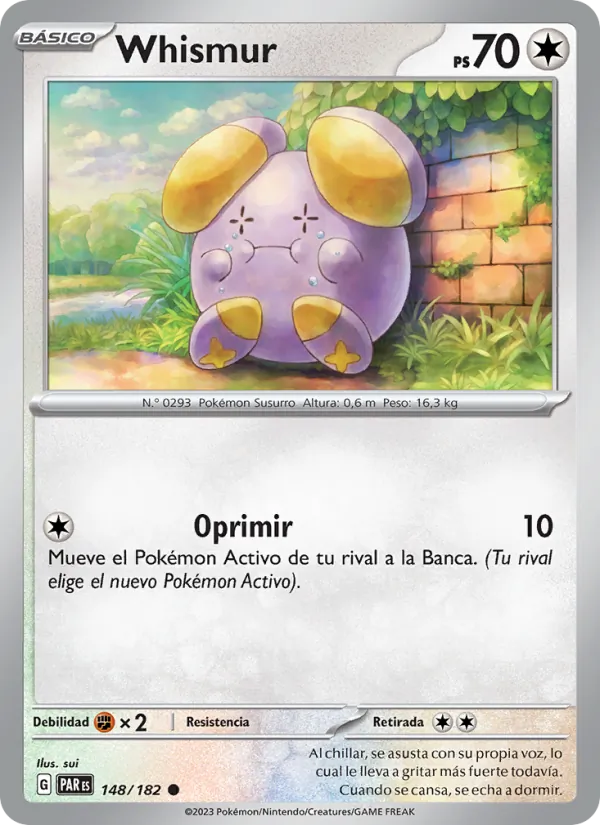 Whismur Brecha Paradójica 148/182