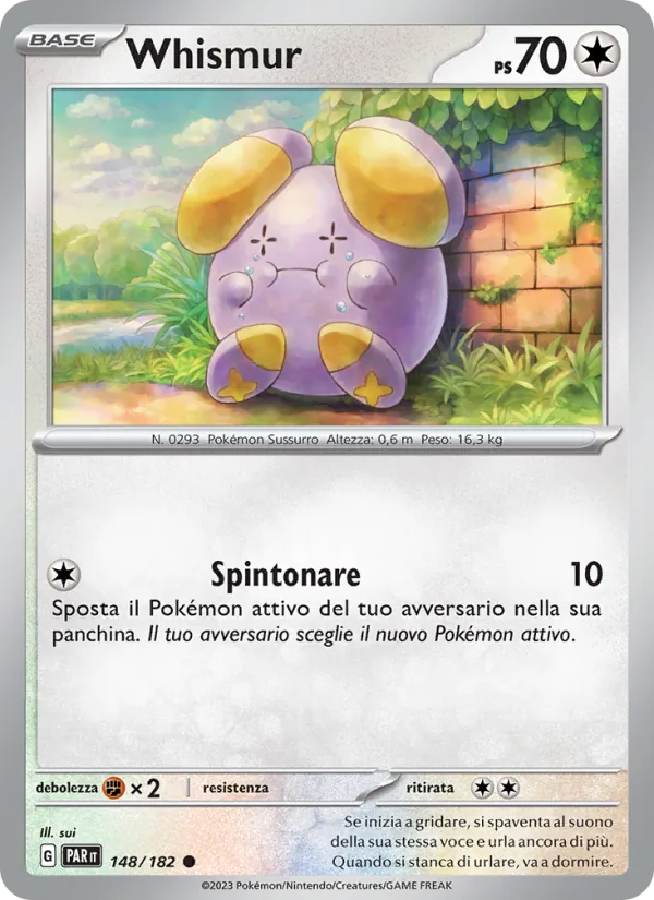 Whismur Paradosso Temporale 148/182
