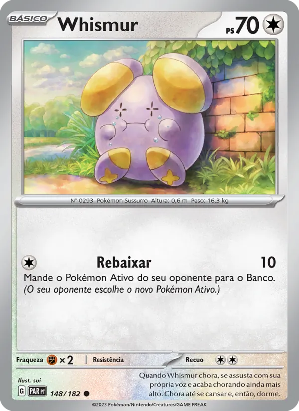 Whismur Fenda Paradoxal 148/182