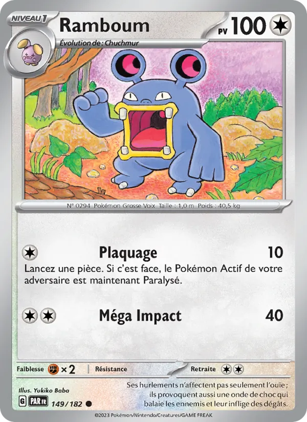 Ramboum Faille Paradoxe 149/182