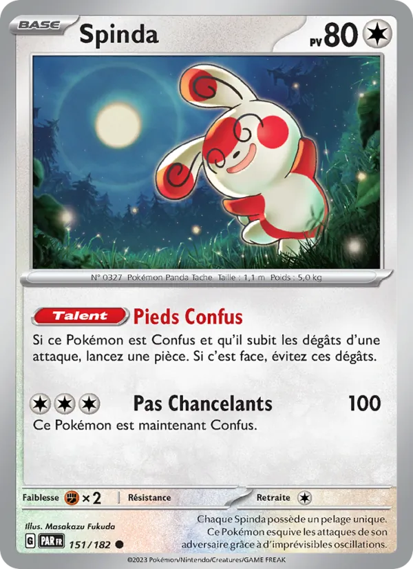 Spinda Faille Paradoxe 151/182
