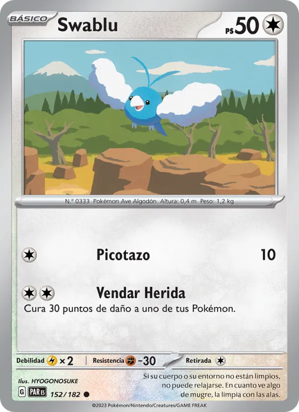 Swablu Brecha Paradójica 152/182