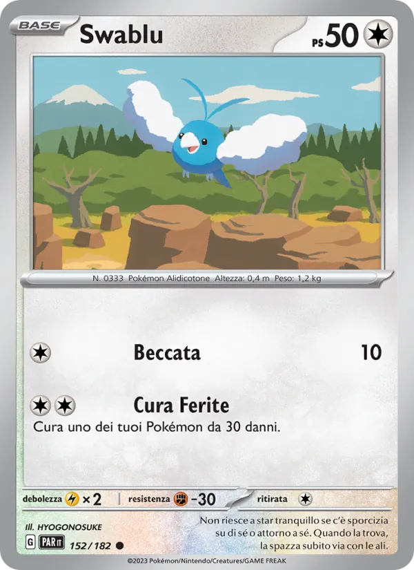Swablu Paradosso Temporale 152/182