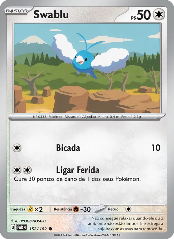 Swablu Fenda Paradoxal 152/182