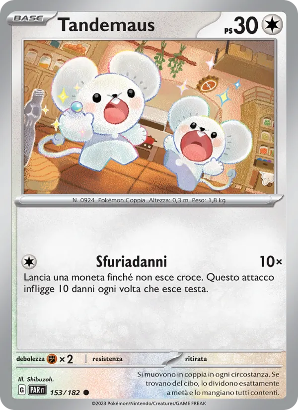 Tandemaus Paradosso Temporale 153/182