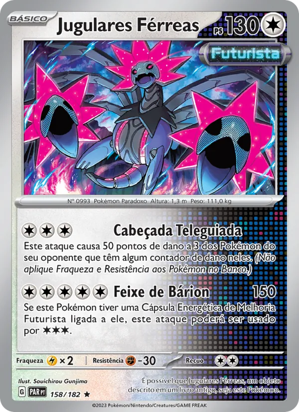 Jugulares Férreas Fenda Paradoxal 158/182