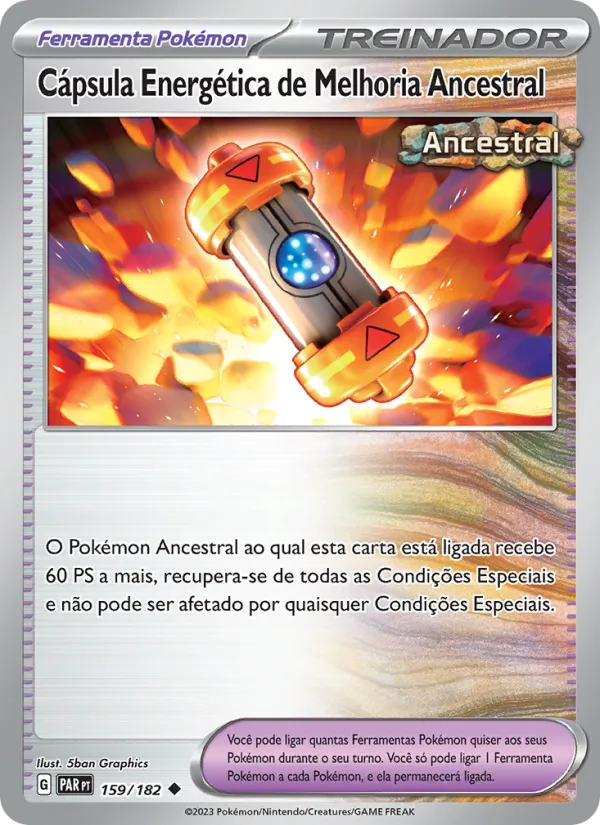 Cápsula Energética de Melhoria Ancestral Fenda Paradoxal 159/182
