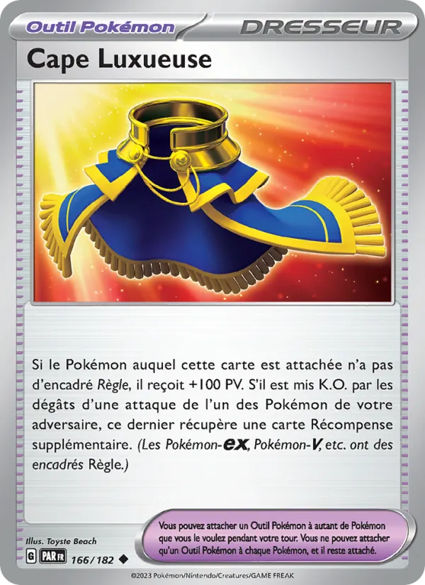 Cape Luxueuse Faille Paradoxe 166/182