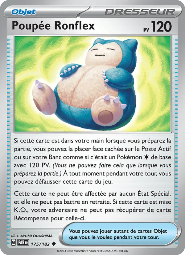 Poupée Ronflex Faille Paradoxe 175/182